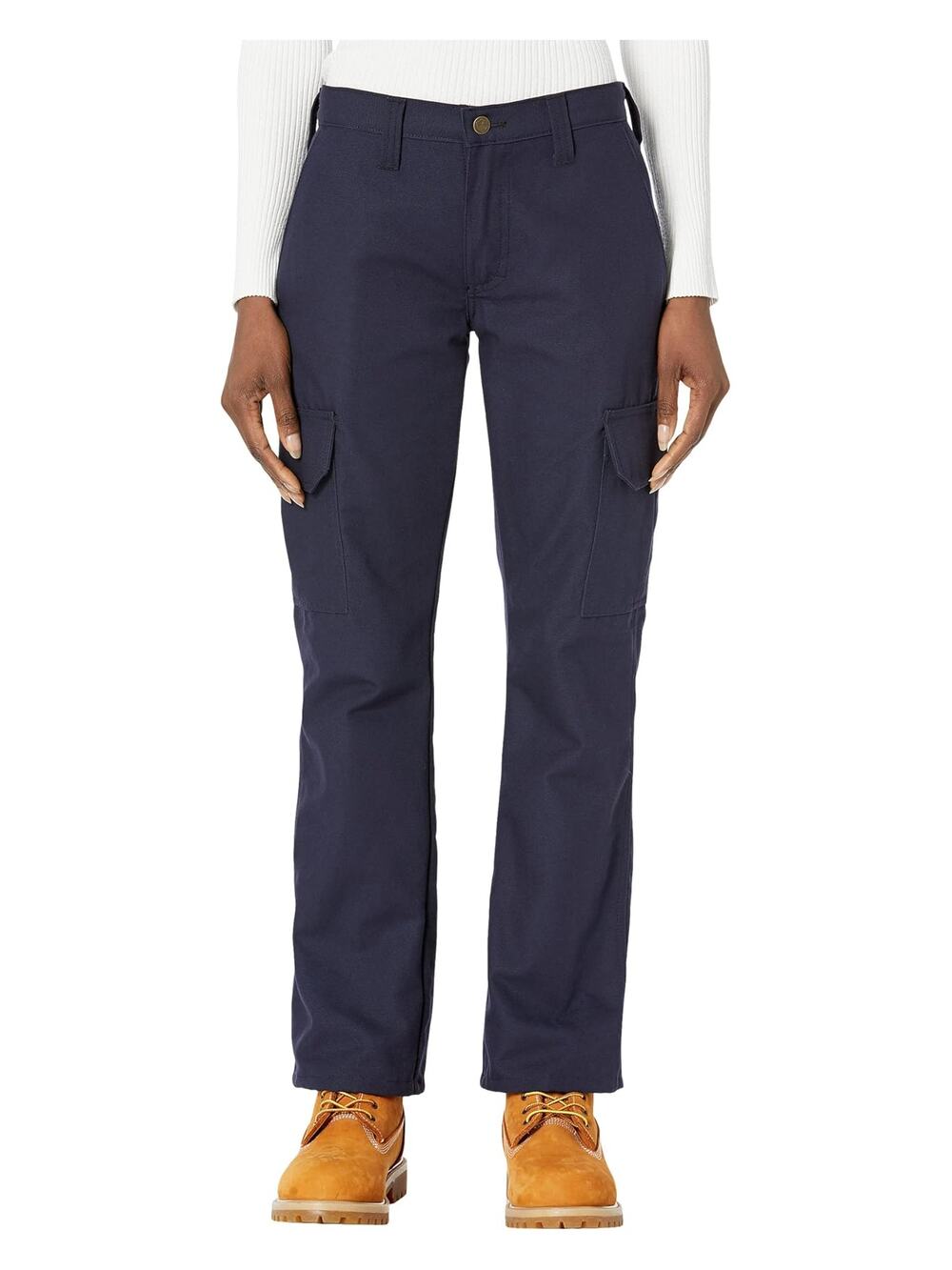 Tyndale Women's 8/28 Navy Flame Resistant Utility Workwear Cargo Pants L23-10